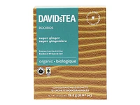 DAVIDsTEA Rooibos Tea - Super Ginger - 12's