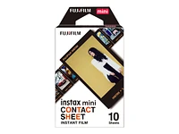 Fujifilm Instax Mini Contact Sheet Instant Film - 10 Pack