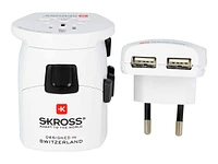 SKROSS PRO World Travel Adapter - White - SK-1103180