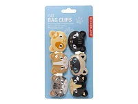 Kikkerland Bag Clips - Cats - 6s