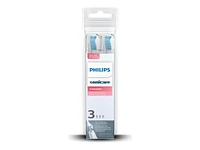 Philips Sonicare Sensitive Replacement Brush Head for Toothbrush - 3 pack