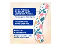 BAND-AID Flexible Fabric Bandages - Wildflower - Assorted - 30's