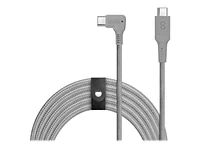 LOGiiX Piston Connect XL 90 Charge and Sync Cable - Graphite Grey - LGX13238