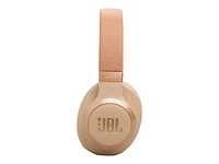 JBL LIVE 770NC Wireless Headphones - Sand - JBLLIVE770NCSATAM