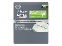 Dove Men+Care Body + Face Bar - Extra Fresh - 3 x 106g