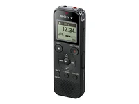 Sony 4GB+SD Voice Recorder - Black - ICDPX470