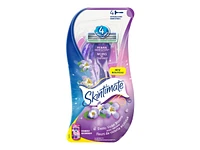 Skintimate Disposable Razors - Exotic Violet Blooms - 4's