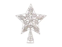 Danson Decor Christmas Tree Topper - Star - Silver - 25.4cm