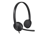 Logitech H340 USB Headset - 981-000507 - Open Box or Display Models Only