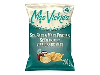 Miss Vickie's Potato Chips - Sea Salt & Malt Vinegar - 200g