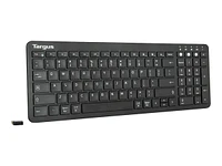 Targus Midsize Antimicrobial Multi-Device Bluetooth Keyboard - Black - AKB863US