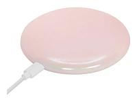 Helix Iridescent Wireless Charging Pad - Pink - ETHQIIPK