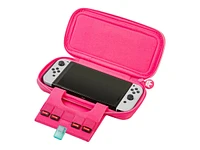 RDS Industries Game Traveler Deluxe Travel Case for Nintendo Switch, Switch Lite, Switch OLED - Princess Peach