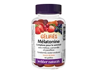 Webber Naturals Melatonin Sleep Complex Gummies - 60's