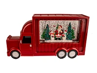 Danson Decor Decorative Sculpture - Truck with Winter Santa Scene