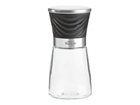 Trudeau Wave Pepper Mill - Clear/Black