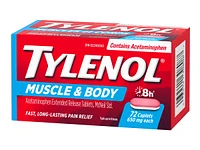 Tylenol* Muscle & Body Caplets - 72's
