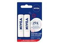 Nivea Soothing Care Lip Balm - SPF 15 - 2 x 4.8g