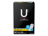 U by Kotex Balance Daily Wrapped Pantyliner - Regular - 80s