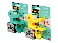 Scotch Clip & Twist Tape Dispenser - Assorted