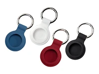Scosche FoundIt Protective Key Ring Holder for Apple AirTag - Multicolor - 4 pack