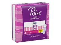 Poise Incontinence Pads - Maximum Absorbency - Long - 39 Count