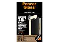 PanzerGlass 3-in-1 Pack Screen / Lens / Back Protector Kit for iPhone 15 Plus