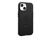 UAG Civilian Series Case for Apple iPhone 15 - Black