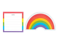 Post-it Notes Sticky Notes - Rainbow - 2 x 30 sheets