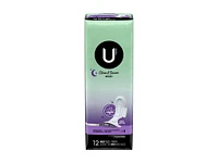 U by Kotex Clean & Secure Overnight Maxi Pads with Wings - Extra Heavy Absorbency