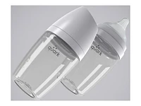 Quark BuubiBottle Mini Baby Bottle - Gray - 160ml - 2 pack