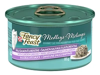 Fancy Feast Wet Cat Food - White Wild Salmon Florentine - 85g