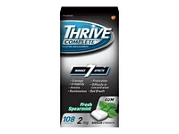 Thrive Complete 2mg Nicotine Replacement Gum - Spearmint - 108's