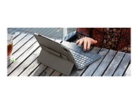 ZAGG Pro Keys Touch Keyboard Case for iPad 10.2-inch - Charcoal