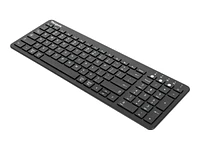 Targus Midsize Antimicrobial Multi-Device Bluetooth Keyboard - Black - AKB863US