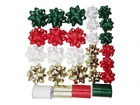 Danson Decor Winter Wishes Decoration Ribbon and Bow Set