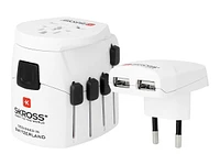 SKROSS PRO World Travel Adapter - White - SK-1103180