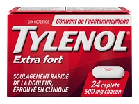 Tylenol* Extra Strength Acetaminophen Caplets - 500mg - 24's� �