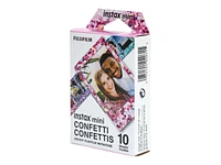 Fujifilm Instax Mini Film - Confetti - 10 Exposures