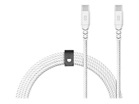 LOGiiX Piston Connect Armour+ 100W Charging Cable - White - 2m - LGX-12951