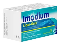 Imodium Liqui-Gels Loperamide Hydrochloride Capsules - 36's