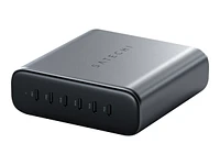 Satechi 6-Port USB-C PD GaN Charger - Space Gray - ST-C200GM-US