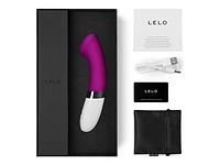 Lelo GIGI 2 Vibrating Wand - Deep Rose