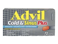 Advil Cold & Sinus Plus Caplets