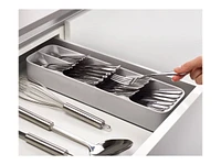 Joseph Joseph DrawerStore Compact Cutlery Organizer - Grey