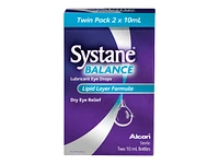 Systane Balance Lubricant Eye Drops - 2 x 10ml