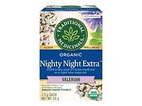 Traditional Medicinals Nighty Night Extra Organic Tea - Valerian - 16's