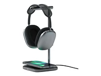 Satechi 2-in-1 Headphone Stand and Wireless Charger - Space Grey - ST-UCHSMCM