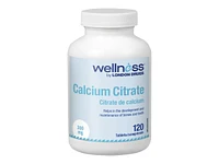 Wellness by London Drugs Calcium Citrate - 300mg - 120s