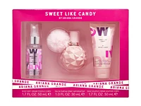 Ariana Grande Sweet Like Candy Eau de Parfum, Body Mist and Body Souffle Gift Set - 3 piece